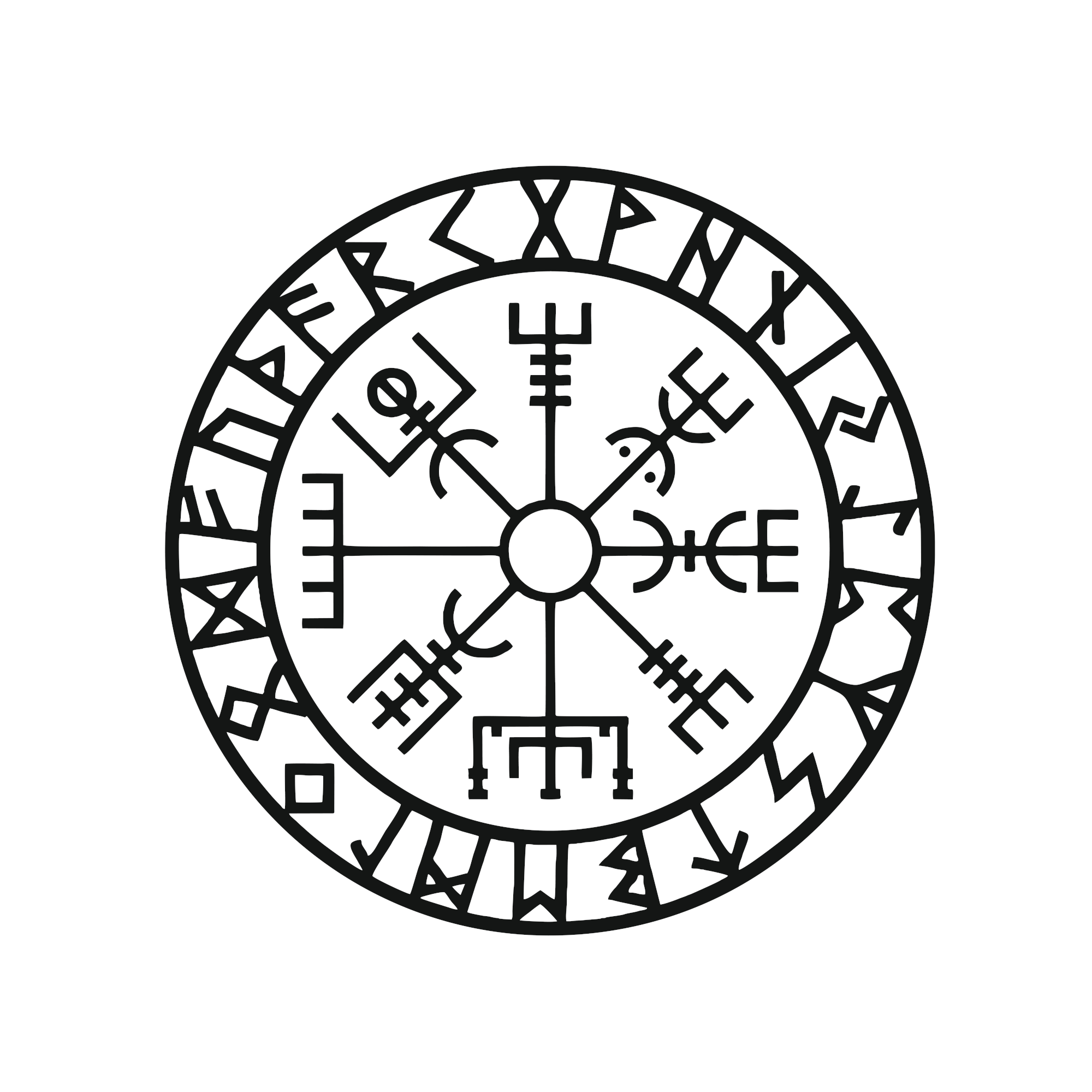 Nordischer Runenkompass